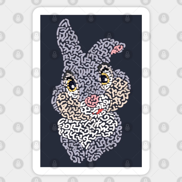 Thumper Sticker by Karotene